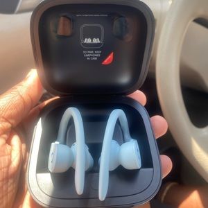 POWERBEATS PRO ! Worn once and disinfected! Sweat and water resistant.